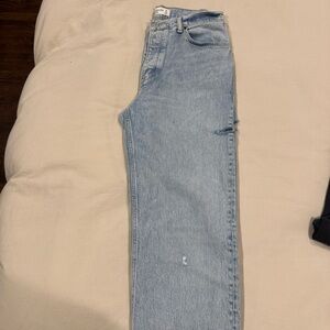 Abercrombie Dad High Rise Jean. Regular length